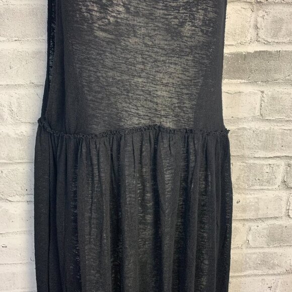 Billabong Sheer Gauze Relaxed Fit Dress Beach Swim Cover Up Boho Sundress - Picture 3 of 16